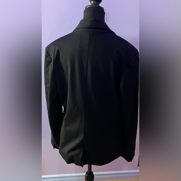 Black Gap blazer with lightly padded shoulders size S/M - Picture 5 of 10
